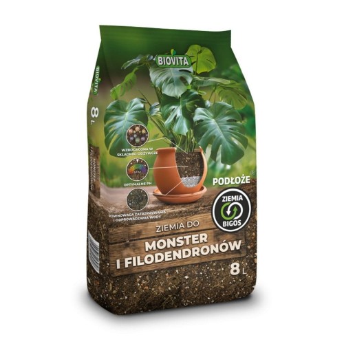 Podłoże do Monster i Filodendronów Bigos 8l