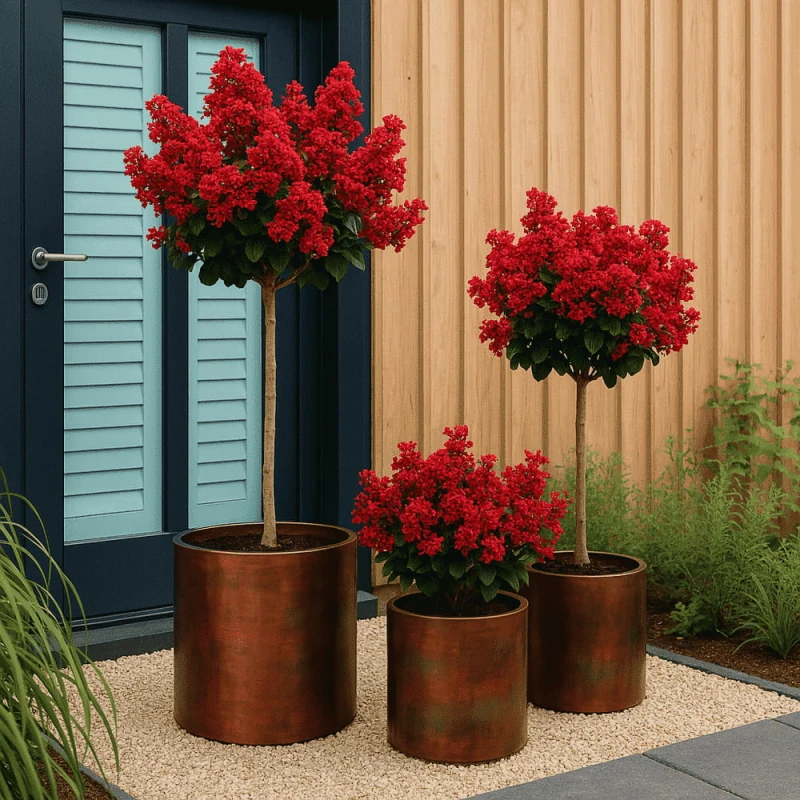 Po jakim czasie zakwita lagerstroemia czerwona best red