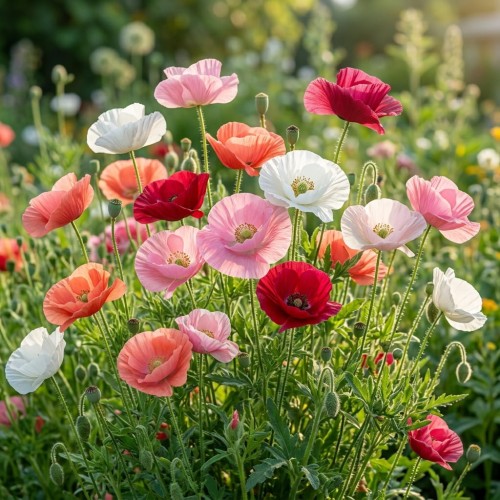 Roślina miododajna Mak polny nasiona 100g