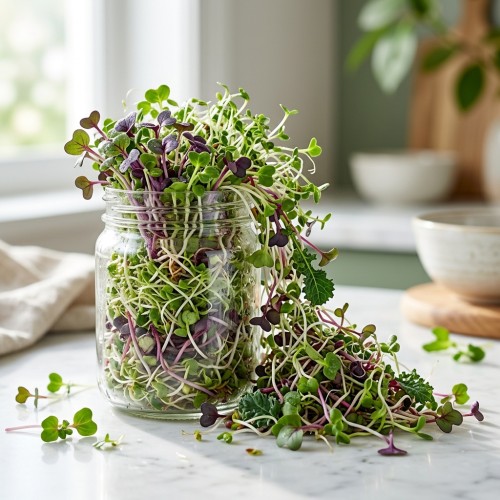 Nasiona na kiełki - Mieszanka KOSMICZNA MISJA PERUN  - 100g