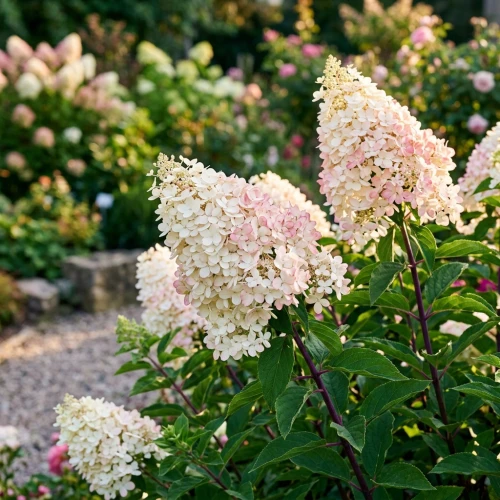 Hortensja bukietowa  SILVER DOLLAR sadzonka XL 60-80cm C7,5