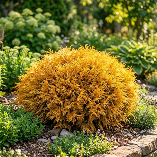Tuja zachodnia Golden Tuffet sadzonka C2