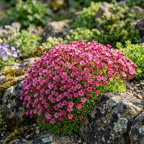 Skalnica Arendsa Alpino Early Rose sadzonka P9