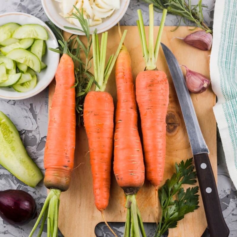 Marchew NANTES 3 Średnio Wczesna nasiona XXL 500g (1)