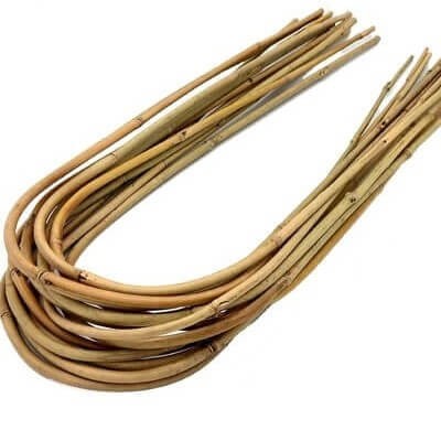 Bambus gięty łuk - podpora do roślin 60 cm x 8/10 mm - 1 szt.