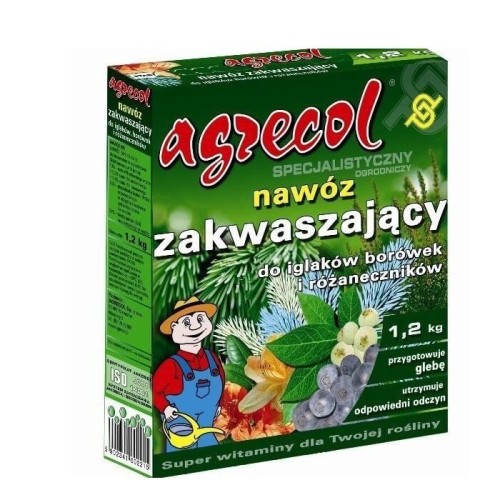 Agrecol Nawóz zakwaszający do iglaków borówek i różaneczników 12kg