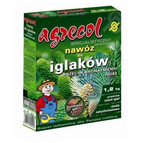 Agrecol Nawóz do iglaków przeciw brunatnieniu igieł 12 kg