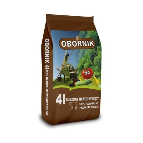 OBORNIK suszony bydlęcy - naturalny nawóz 4l