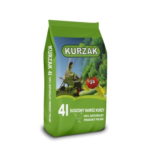 OBORNIK suszony kurzy - naturalny nawóz 4l