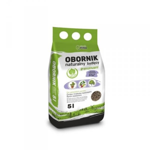 Obornik granulowany bydlęcy - naturalny nawóz 5l