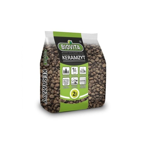 Keramzyt drenaż podłoże do roślin 8-16mm 2L