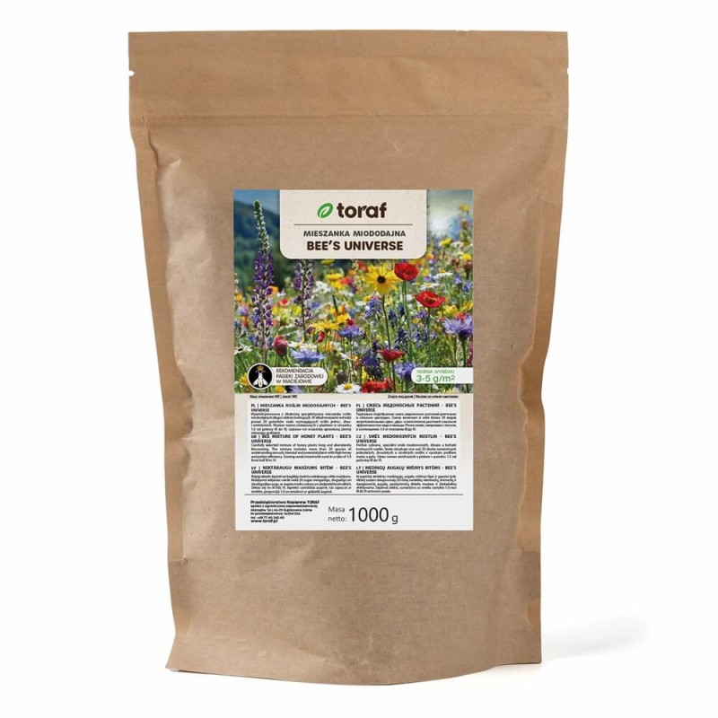 Kwietna łąka Mieszanka roślin miododajnych BEE’S UNIVERSE nasiona 1kg (1).jpg