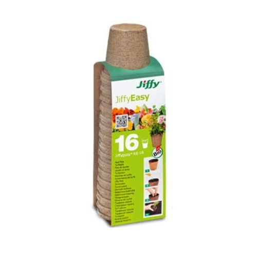 Doniczki torfowe 16 szt. 8cm ekologiczne