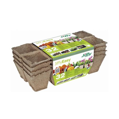 Wielodoniczki torfowe 32 szt. 6cm. ekologiczne