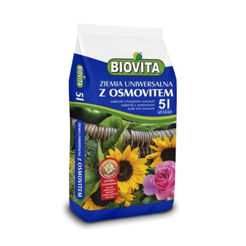 Podłoże uniwersalne do kwiatów z osmovitem 5L