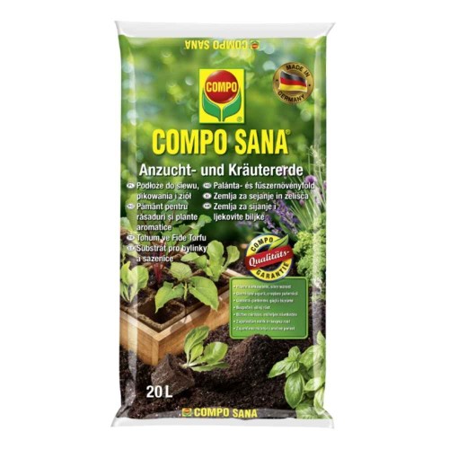 Podłoże do siewu pikowania i ziół COMPO 20l