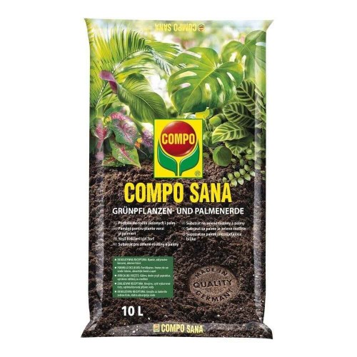 Podłoże do roślin zielonych i palm COMPO SANA 10L
