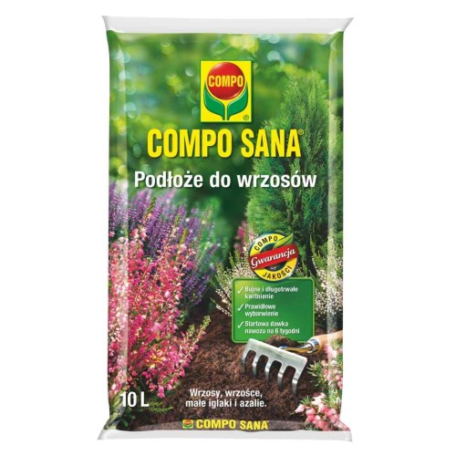 Podłoże do wrzosów wrzośców hortensji i magnoli COMPO 10L