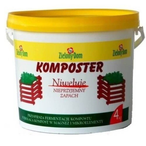 Zielony Dom Komposter nawóz kompostujący 4 kg