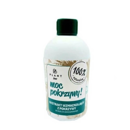 Moc pokrzywy - 100% naturalny ekstrakt wzmacniający z pokrzywy nawóz 500 ml