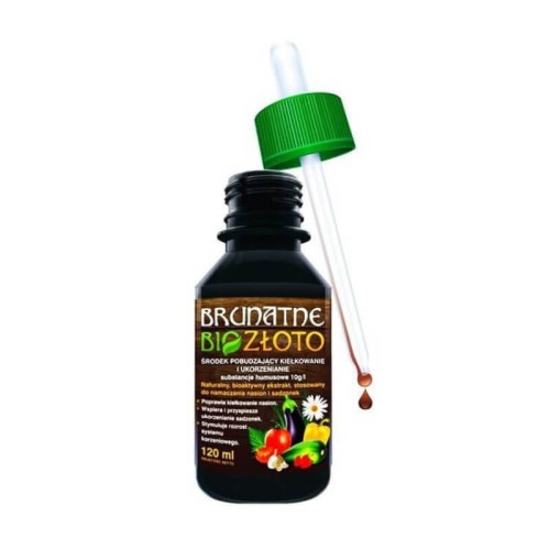 Brunatne BIO Złoto aktywator dla nasion i sadzonek 120ml