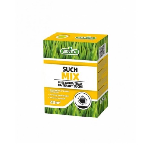 Mieszanka trawnikowa na SUCHE TERENY - trawa do wysiewu. 0,5kg