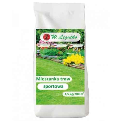 Mieszanka traw gazonowych Sportowa. Trawa do siania. 4,5kg