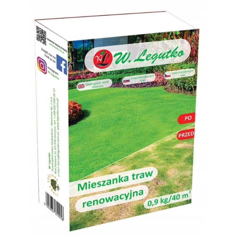 Mieszanka traw gazonowych Renowacja. Trawa do siania. 0,9kg nasiona (1).jpg