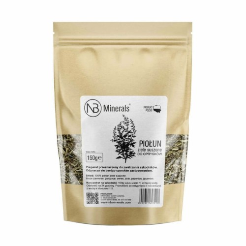 Piołun suszony produkt ekologiczny do oprysków na ślimaki – 150g