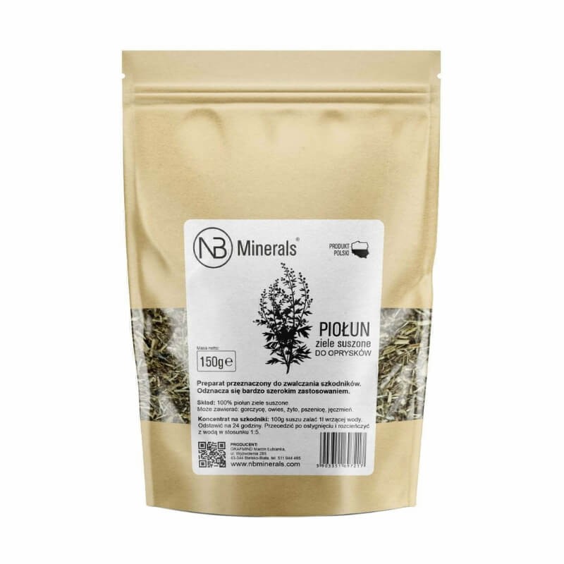 Piołun suszony produkt ekologiczny do oprysków na ślimaki – 150g preparaty (1).jpg