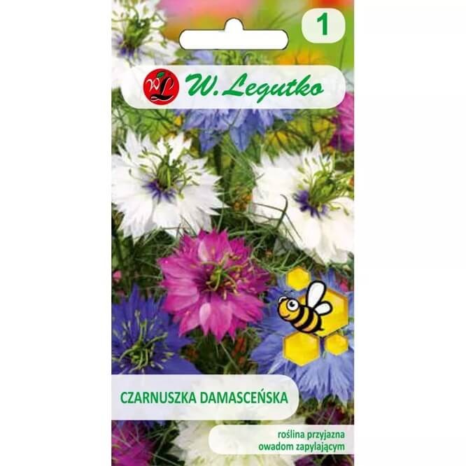Czarnuszka Damasceńska - mieszanka (Nigella damascena fl.pl.) nasiona 2g (2).jpg