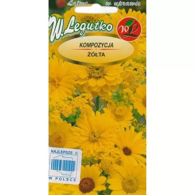 Kompozycja Żółtych Roślin Jednorocznych nasiona 1g.jpg