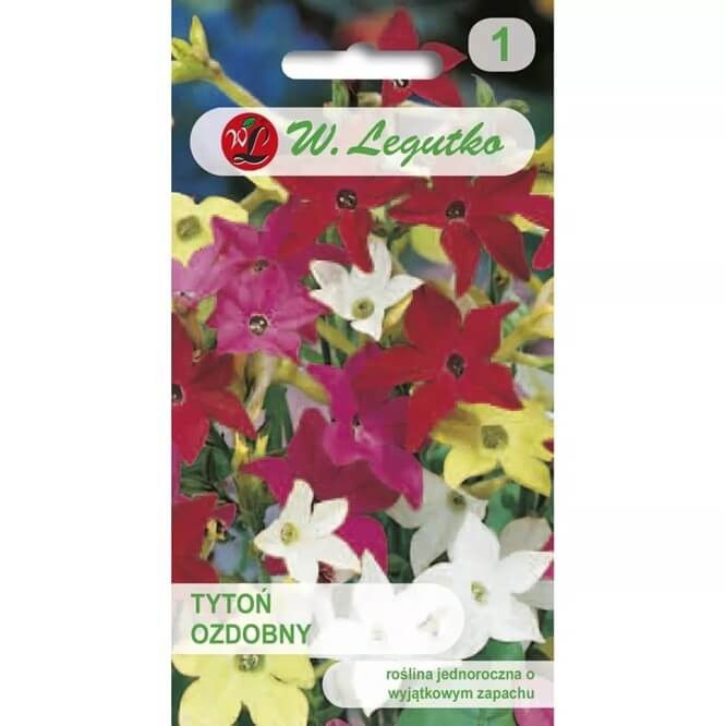 Tytoń ozdobny, mieszanka (Nicotiana x sanderae) nasiona 0,5g (1).jpg