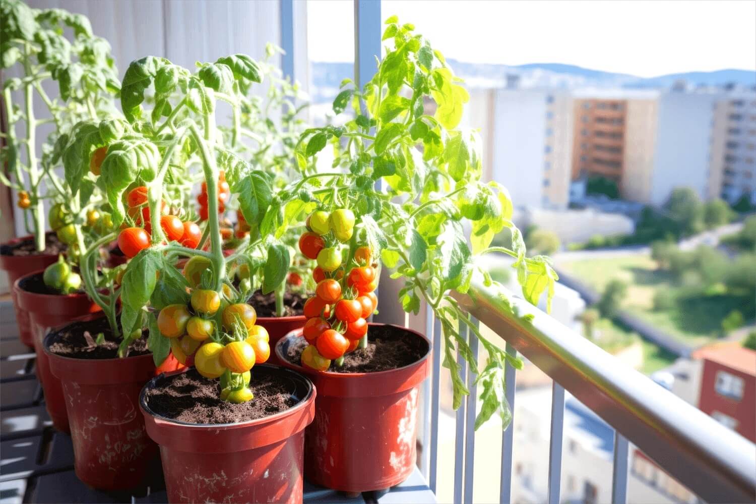 Uprawa pomidorów na balkonie