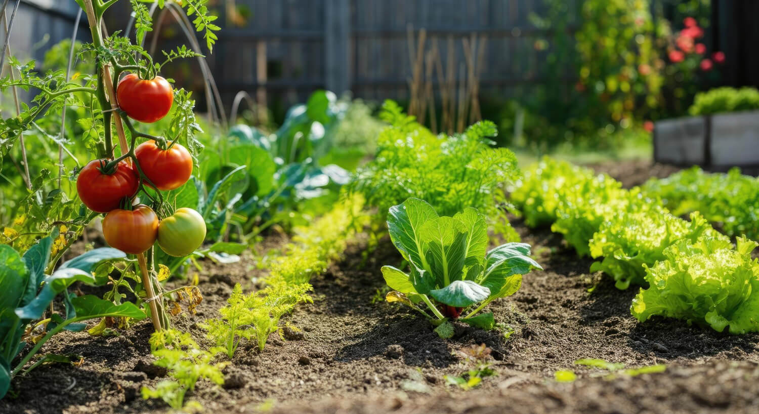 Ogród ekologiczny z bio nasion
