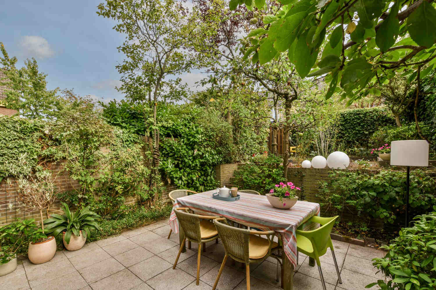 Nowa strefa wypoczynkowa w ogrodzie