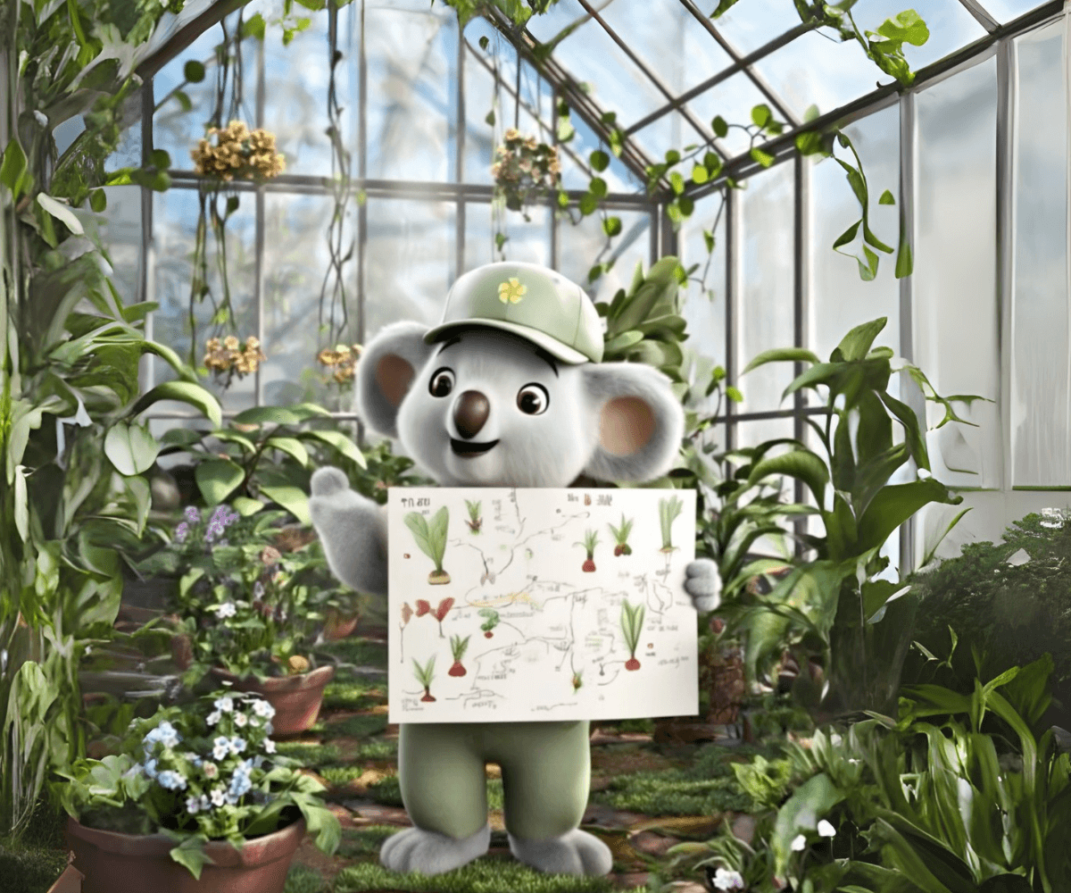 Pojedyncza roślina detaliczna