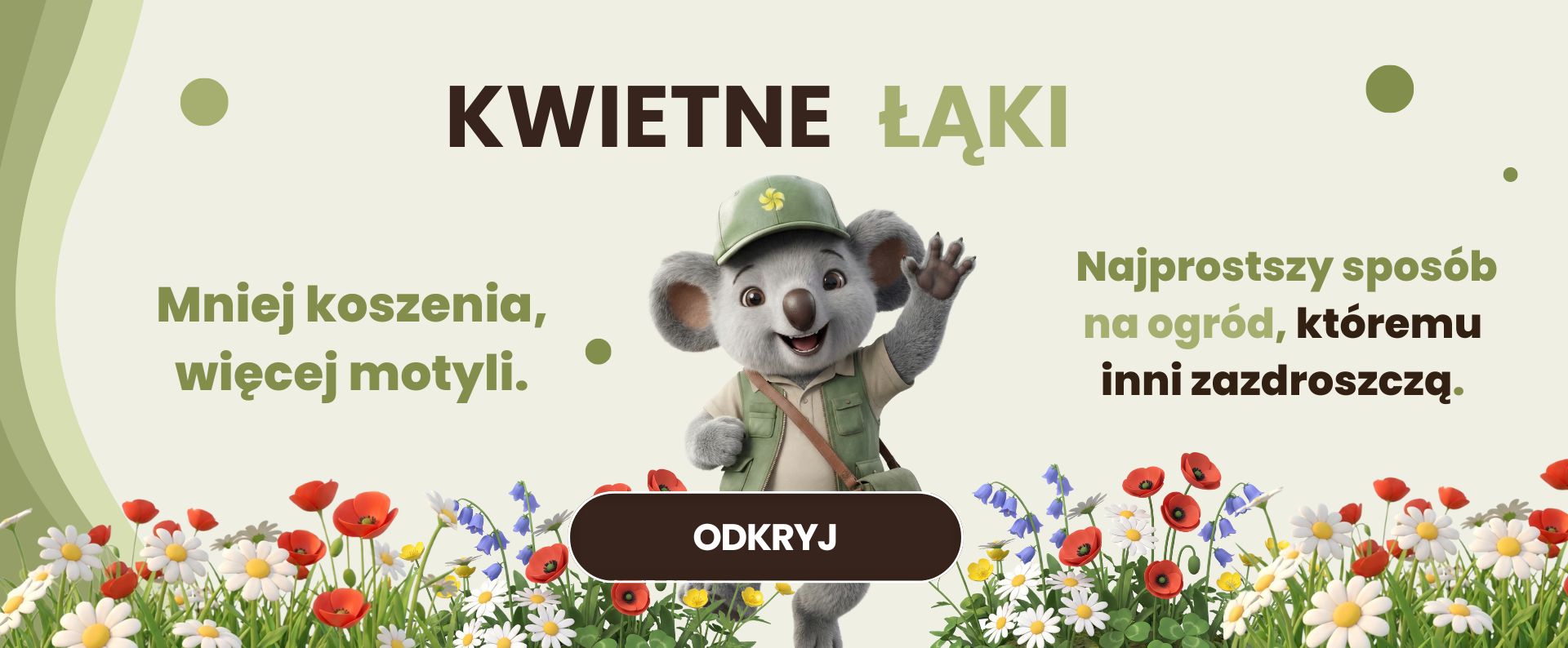 Kwietne łąki Sklep ogrodniczy online • Sadzonki • Nasiona ☀️ Plumeria.pl
