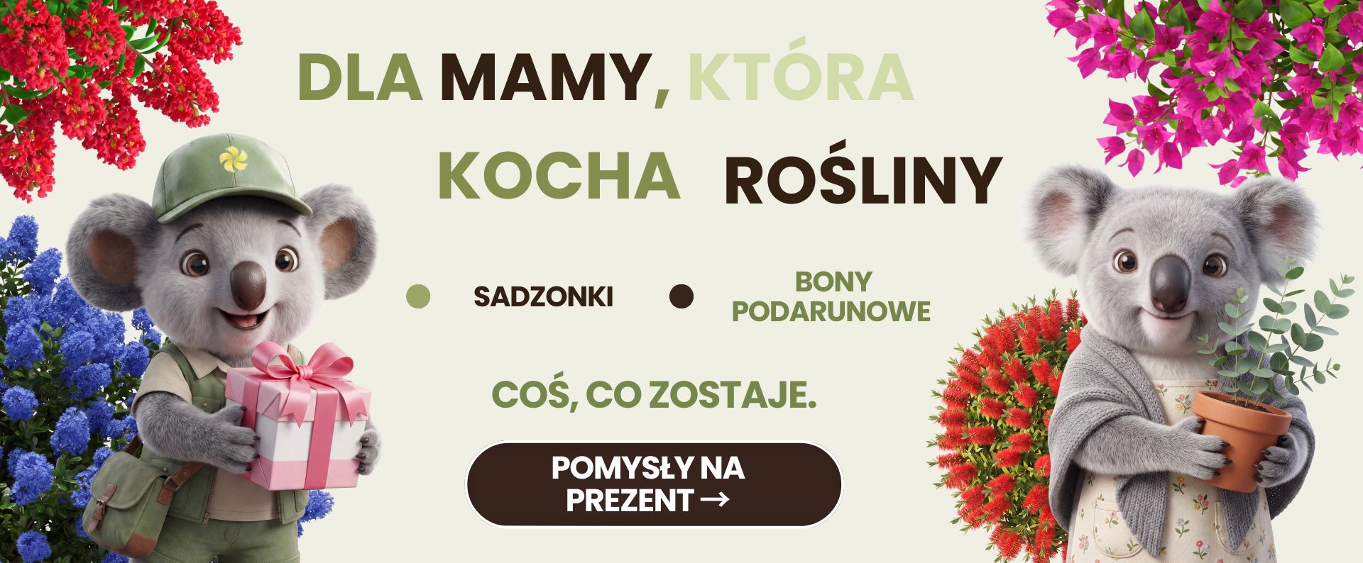 Dzień mamy Sklep ogrodniczy online • Sadzonki • Nasiona ☀️ Plumeria.pl