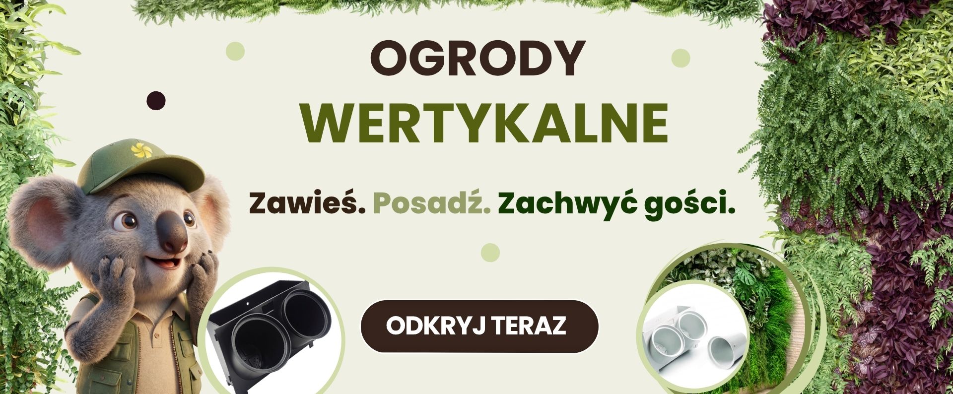 Pixel - Ogrody wertykalne Sklep ogrodniczy online • Sadzonki • Nasiona ☀️ Plumeria.pl