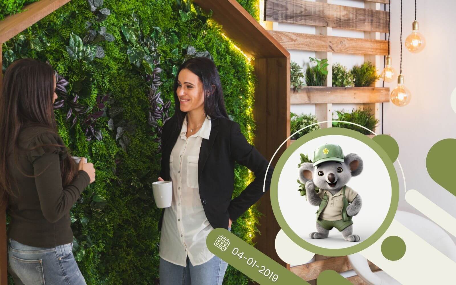 Jak założyć zieloną ścianę w biurze?