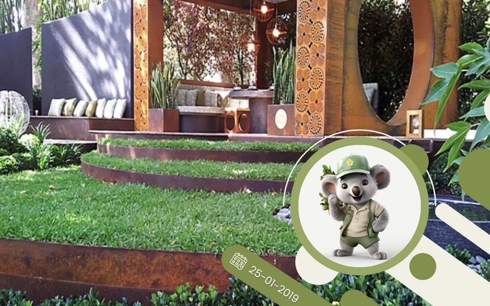 Rdza w ogrodzie - Twój nowoczesny ogród