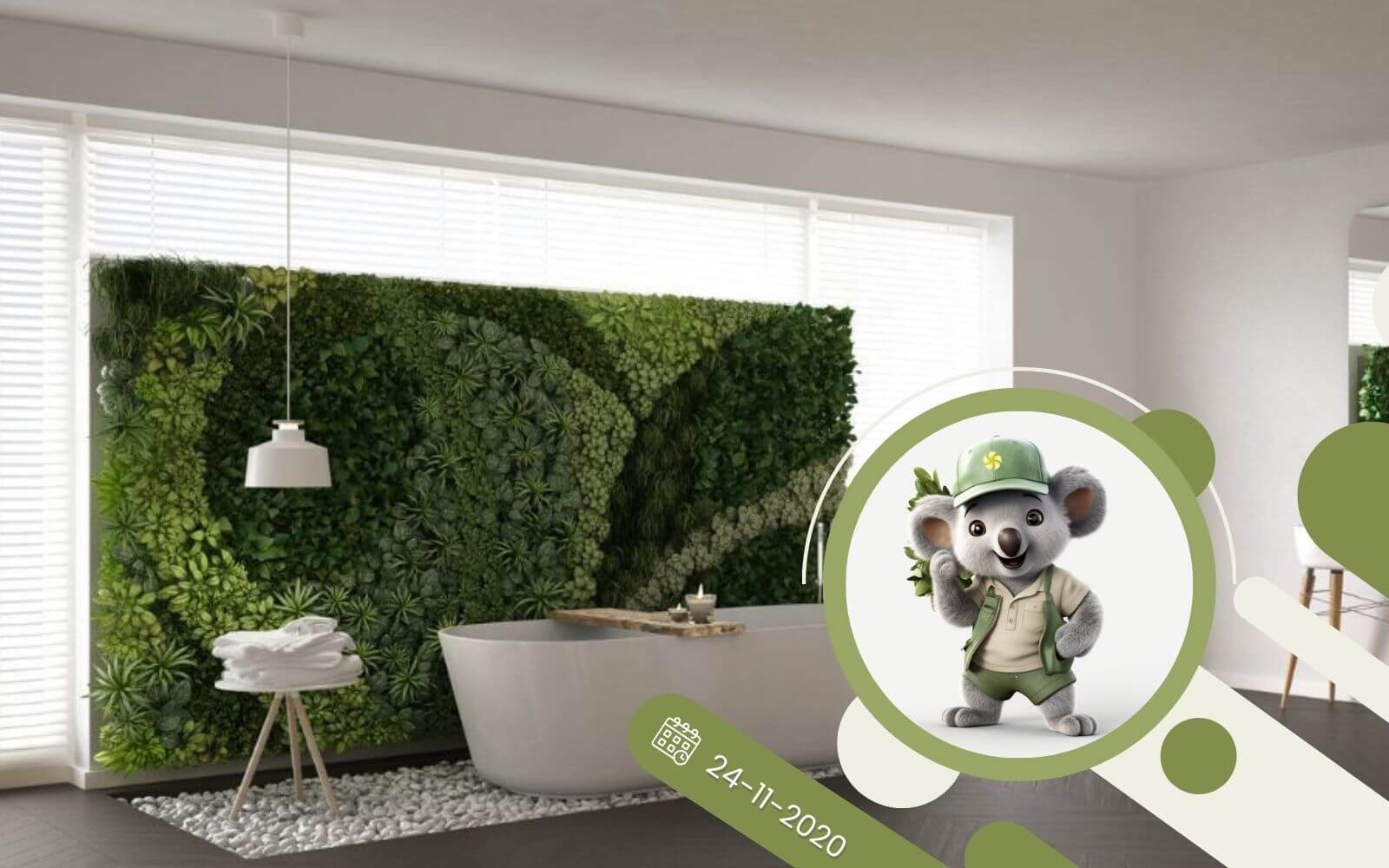 Ogród wertykalny w łazience – jesteśmy na TAK!