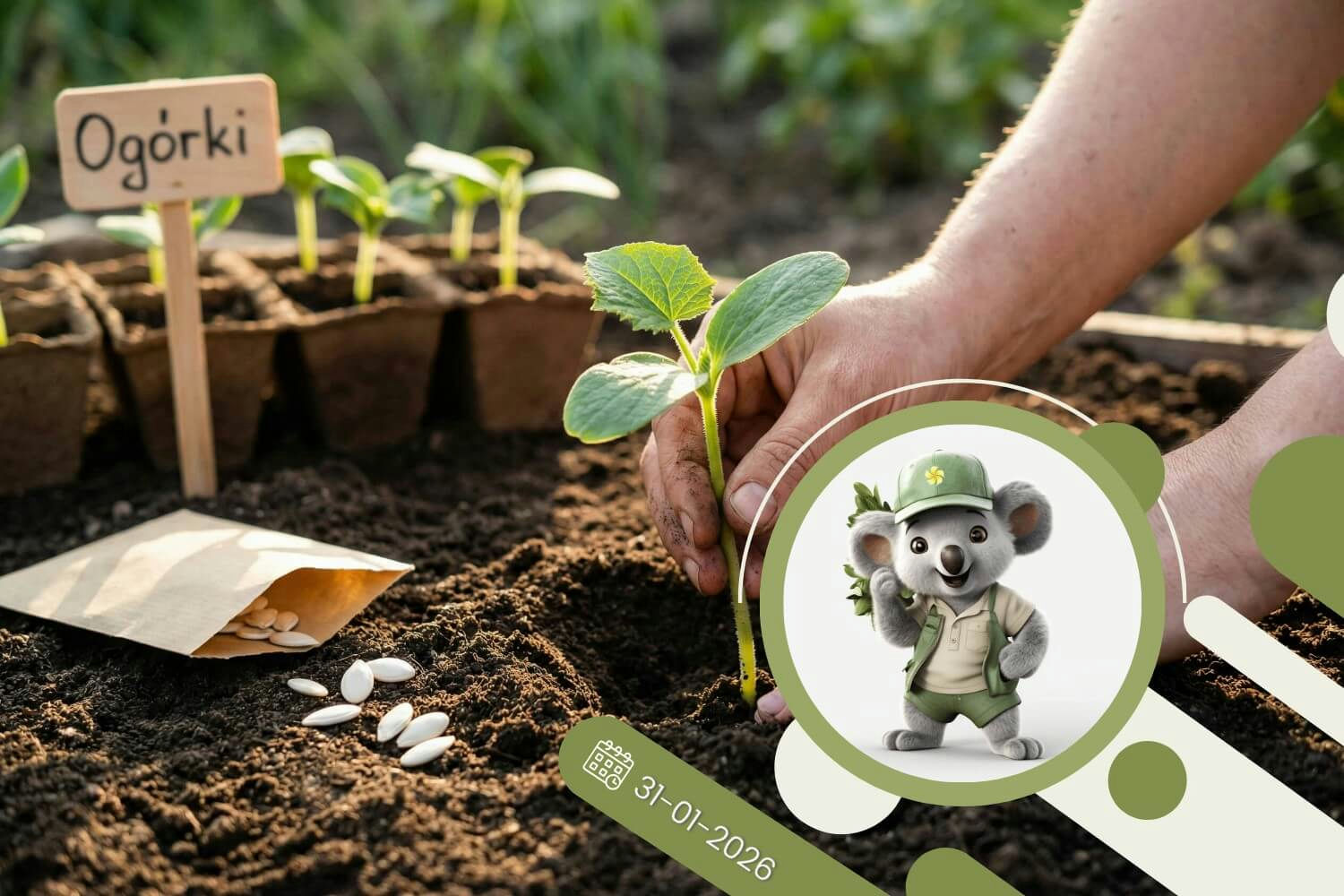 Ogórki w ogrodzie - siejemy czy sadzimy? Poradnik dla warzywnych mistrzów