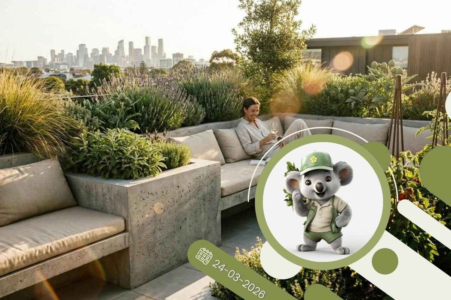 Ogródek na wysokości - betonowe grządki dla wygodnych ogrodników