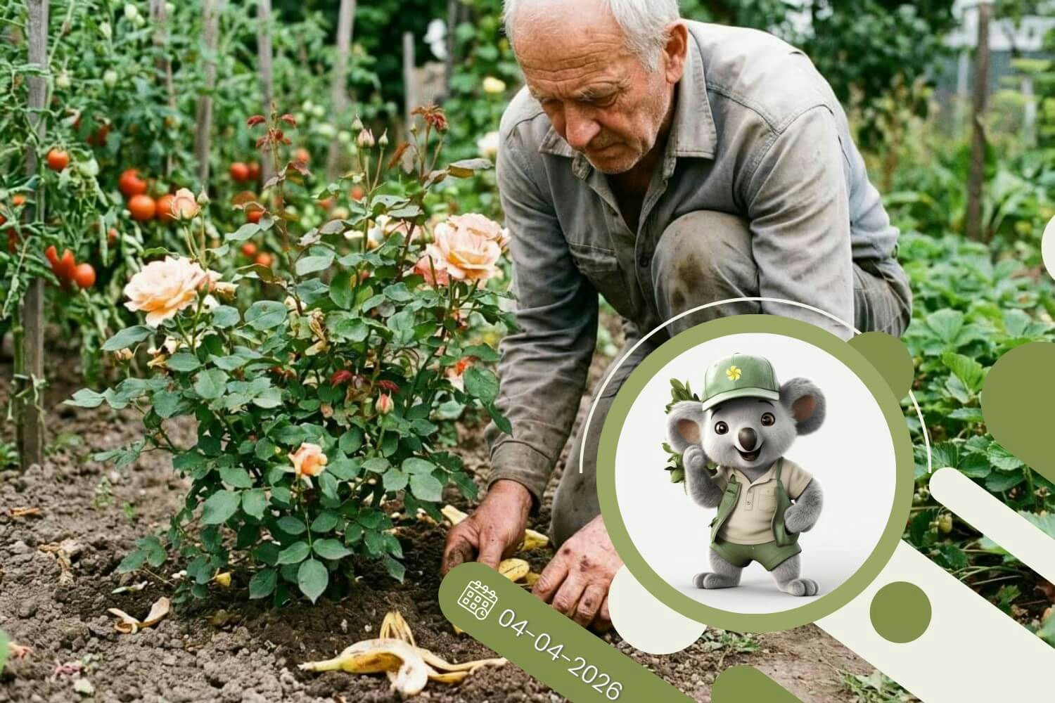 Banany w ogrodzie - sekretny sposób na bujniejsze róże, truskawki i pomidory