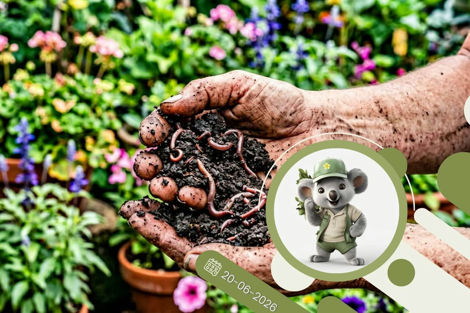 Domowy superfood dla kwiatów - vermikompost zatrzyma wodę lepiej niż pampersy