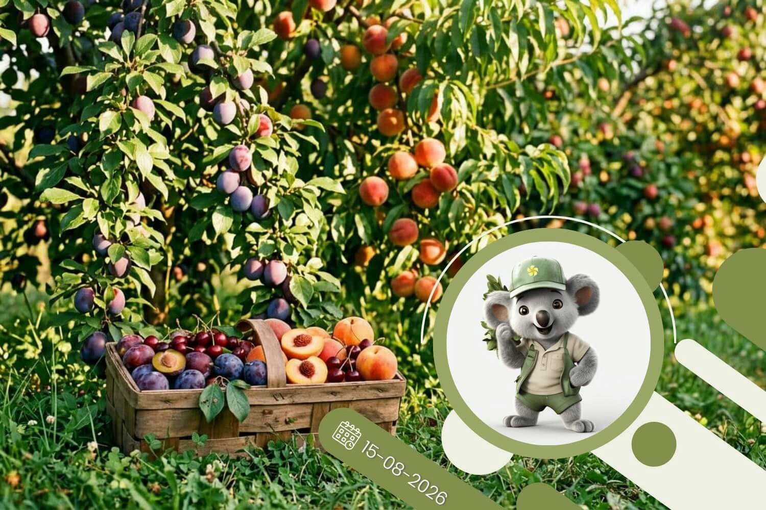 Sady przydomowe - przewodnik po drzewach owocowych z pestką